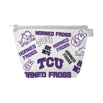 Indigo Falls | Women's TCU Horned Frogs Medley Cosmetic Purse Pouch,商家Macy's,价格¥148