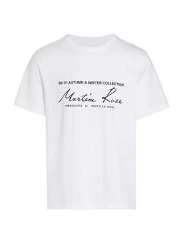 Martine Rose | Logo Crewneck T-Shirt 