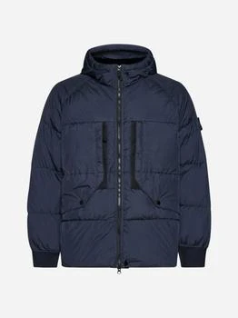 Stone Island | Hooded quilted nylon down jacket,商家d'Aniello boutique,价格¥4089