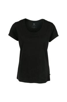 essentials短袖, Nimbus | Nimbus Womens/Ladies Montauk Essential Short Sleeve T-Shirt (Black)商品图片 8.3折起