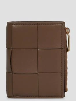 推荐Bottega Veneta Small Cassette Bi-fold Zip Wallet - Women商品