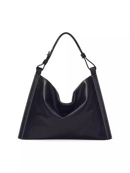 推荐Minetta Leather Top-Handle Bag商品