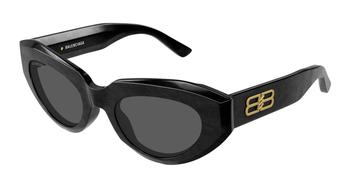 Balenciaga | Gray Cat Eye Ladies Sunglasses BB0236S 001 52商品图片,4.8折