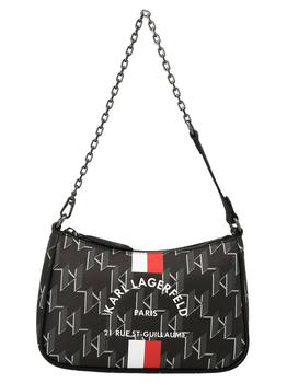 Karl Lagerfeld Paris | Karl Lagerfeld Rue St-Guillaume Monogram Shoulder Bag商品图片,6.7折