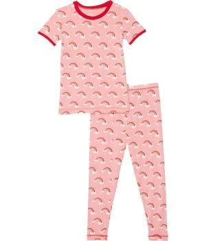 KicKee Pants | Short Sleeve Pajama Set (Toddler/Little Kids) 独家减免邮费