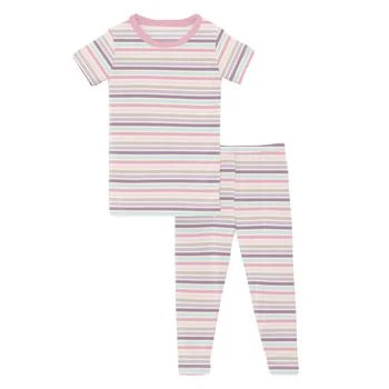 KICKEE | Kickee - Baby Girl's Short Sleeve Pajama Set,商家ELITE FINDS,价格¥281