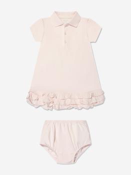 商品Ralph Lauren | Baby Girls Cotton Dress With Knickers,商家Childsplay Clothing,价格¥473图片