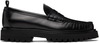 Officine Creative | Black Leather Penny Loafers商品图片,独家减免邮费