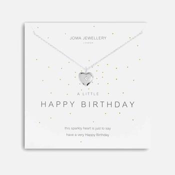 商品Joma Jewellery | Joma Jewellery Women's A Little Happy Birthday Necklace - Silver,商家MyBag,价格¥119图片