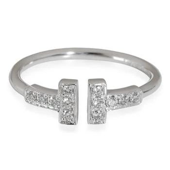 [二手商品] Tiffany & Co. | Tiffany T Fashion Ring in 18k White Gold 0.13 CTW,商家Premium Outlets,价格¥22031