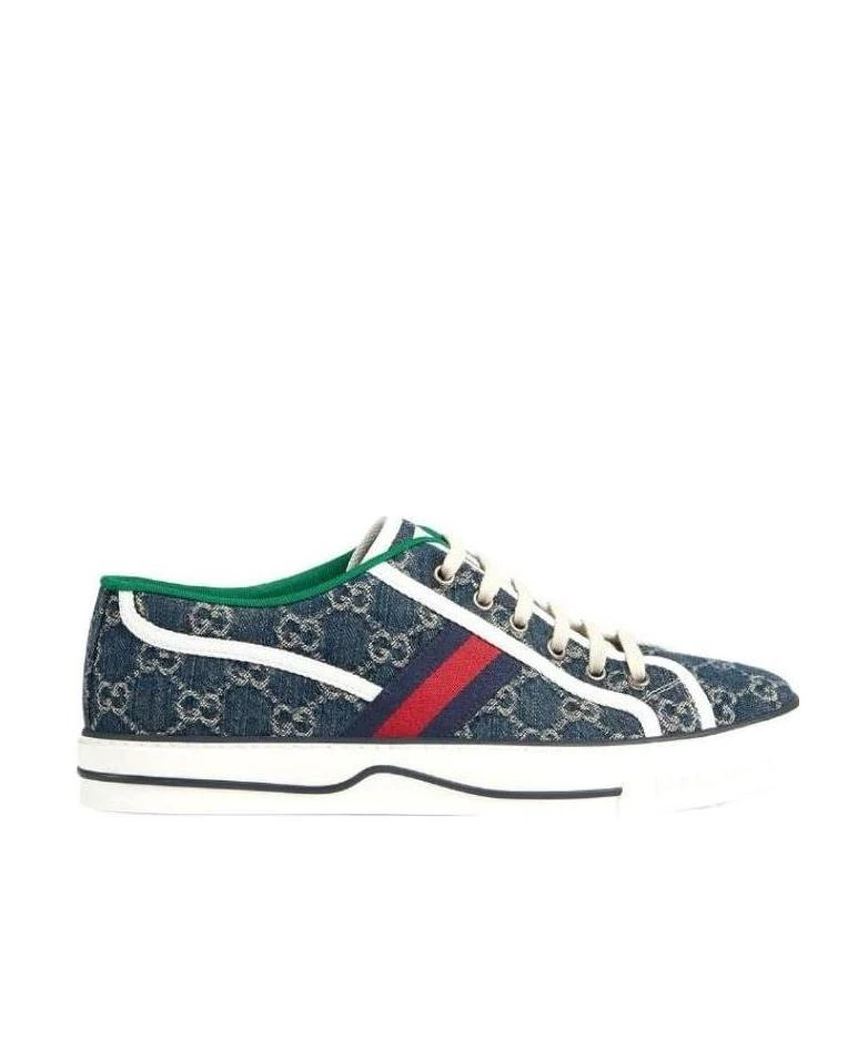 Gucci | 男士GG 印花帆布运动鞋 (英码),商家La Vita Luxury,价格¥3615