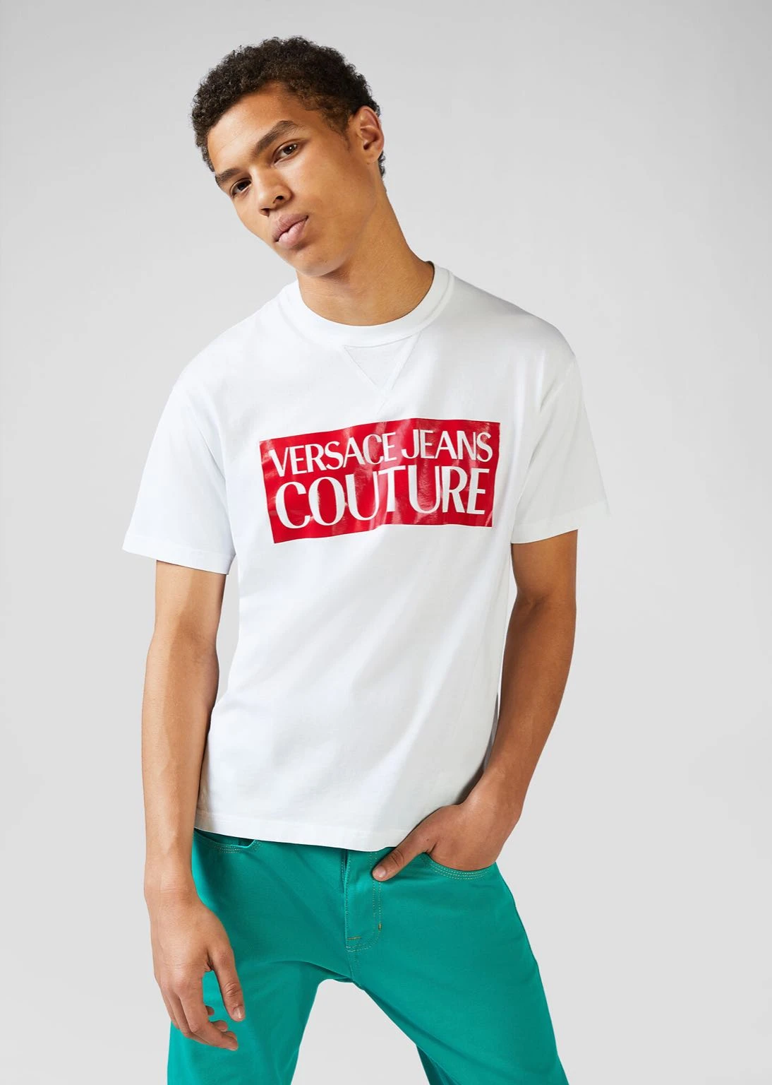 推荐Versace|范思哲Versace Jeans Couture T-shirt For man EB3GVA7VN-E30331-EK43商品