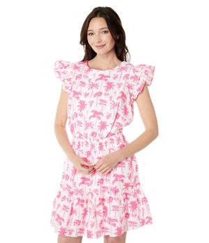 美国Vineyard Vines, Vineyard Vines | Palm Tree Smocked Dress商品图片 4.7折