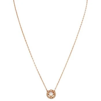Swarovski | Sparkling Dance Round Necklace in Rose Gold,商家Jomashop,价格¥661
