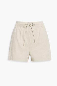 Theory | Linen-blend shorts商品图片,5.1折
