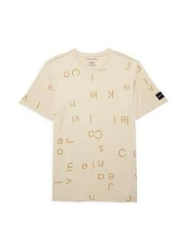 Calvin Klein | ​Boy’s Cotton Scattered Logo Tee 4折