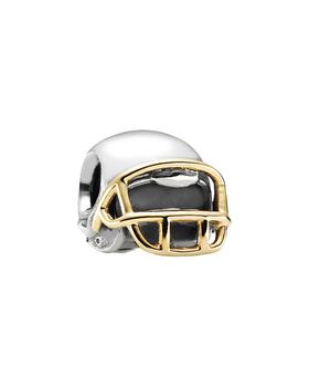 商品Pandora 14K & Silver Football Helmet Charm图片