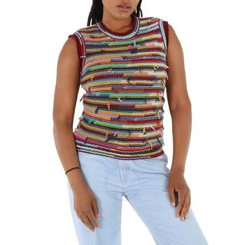 推荐Ladies Multicolor Sleeveless Jumper商品