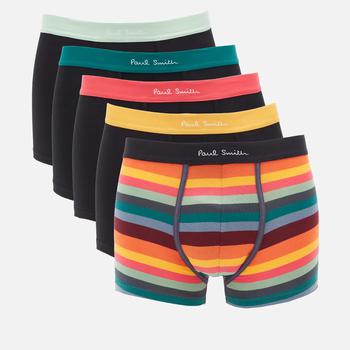推荐PS Paul Smith Men's 5-Pack Trunk Boxer Shorts商品