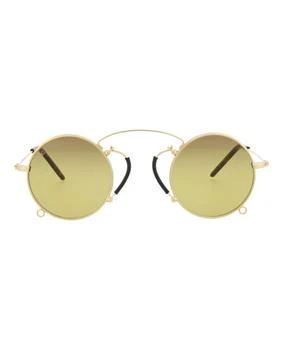 Gucci | Round-Frame Metal Sunglasses 2.8折×额外9折, 独家减免邮费, 额外九折