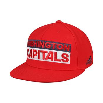 Crossover Culture多少钱, Adidas | Men's Red Washington Capitals Culture Box Flex Hat商品图片 7.1折