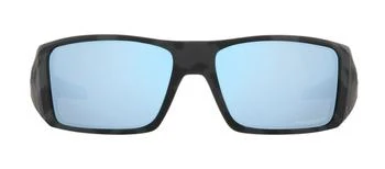 Oakley | Oakley HELIOSTAT OO9231-05 Wrap Polarized Sunglasses 