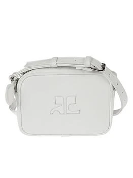 推荐COURREGES CAPSULE Logo leather camera bag商品