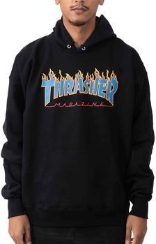 Thrasher | Flame Pullover Hoodie - Black商品图片,3.7折