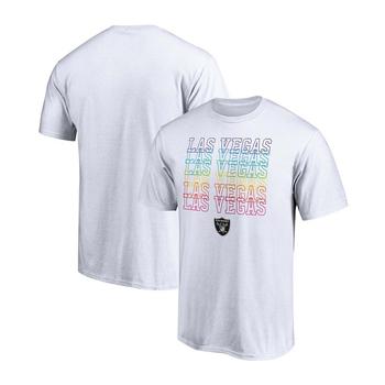 Fanatics | Men's White Las Vegas Raiders City Pride T-shirt商品图片,7.8折