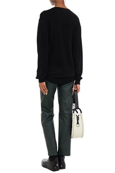 MARKUS LUPFER | Joey embellished jacquard-knit merino wool sweater商品图片,4.5折