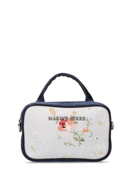 推荐Mini Madame Embroidered Top Handle Bag商品