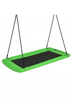 商品Costway | 60 Inches Platform Tree Swing Outdoor with 2 Hanging Straps-Multicolor,商家Belk,价格¥668图片