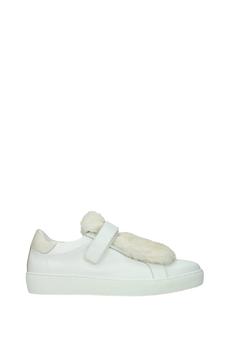 推荐Sneakers lucie Leather White Wax商品