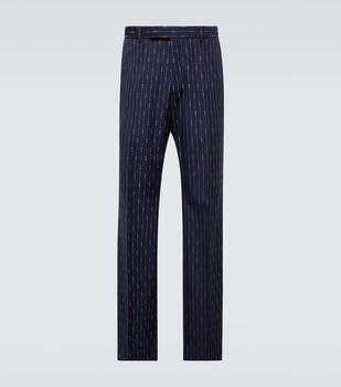 商品Gucci | Horsebit straight wool suit pants,商家MyTheresa,价格¥10539图片