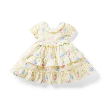 Janie and Jack | Floral Tiered Dress (Infant) 