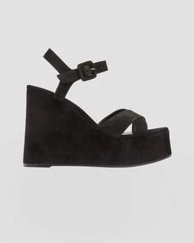 Christian Louboutin | Supramariza Red Sole Wedge Platform Sandals 
