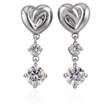 Swarovski | Lifelong Heart Crystal Drop Earrings商品图片,满$275减$25, 满减