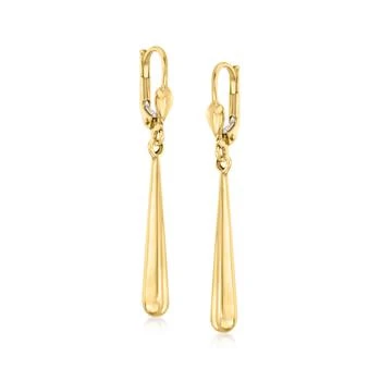 Canaria Fine Jewelry | Canaria 10kt Yellow Gold Teardrop Earrings,商家Premium Outlets,价格¥1332