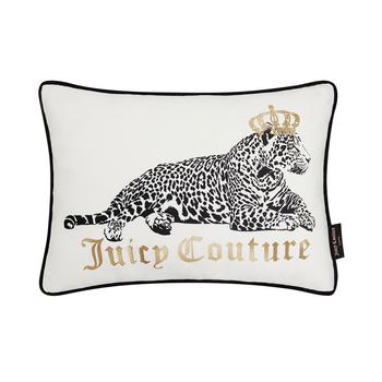 推荐Leopard Crown Decorative Pillow, 14" x 20"商品