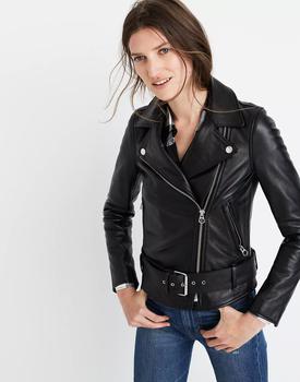 Madewell | Ultimate Leather Motorcycle Jacket商品图片,