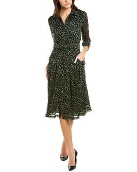 samantha sung, SAMANTHA SUNG | Samantha Sung Audrey D 3 Wool Shirtdress商品图片 3.5折