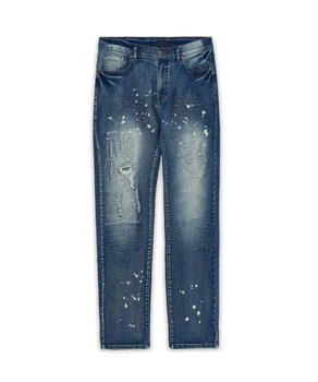 推荐Plus Size Stitchworks Ripped Washed Jeans商品