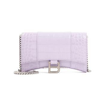 巴黎世家沙漏包价格, Balenciaga | BALENCIAGA  HOURGLASS WALLET ON CHAIN BAG商品图片 7.6折
