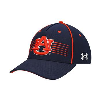 Under Armour | Men's Navy Auburn Tigers Iso-Chill Blitzing Accent Adjustable Hat商品图片,