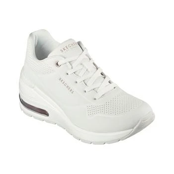 SKECHERS | Women's Million Air - Elevated Air Wedge Casual Sneakers from Finish Line 