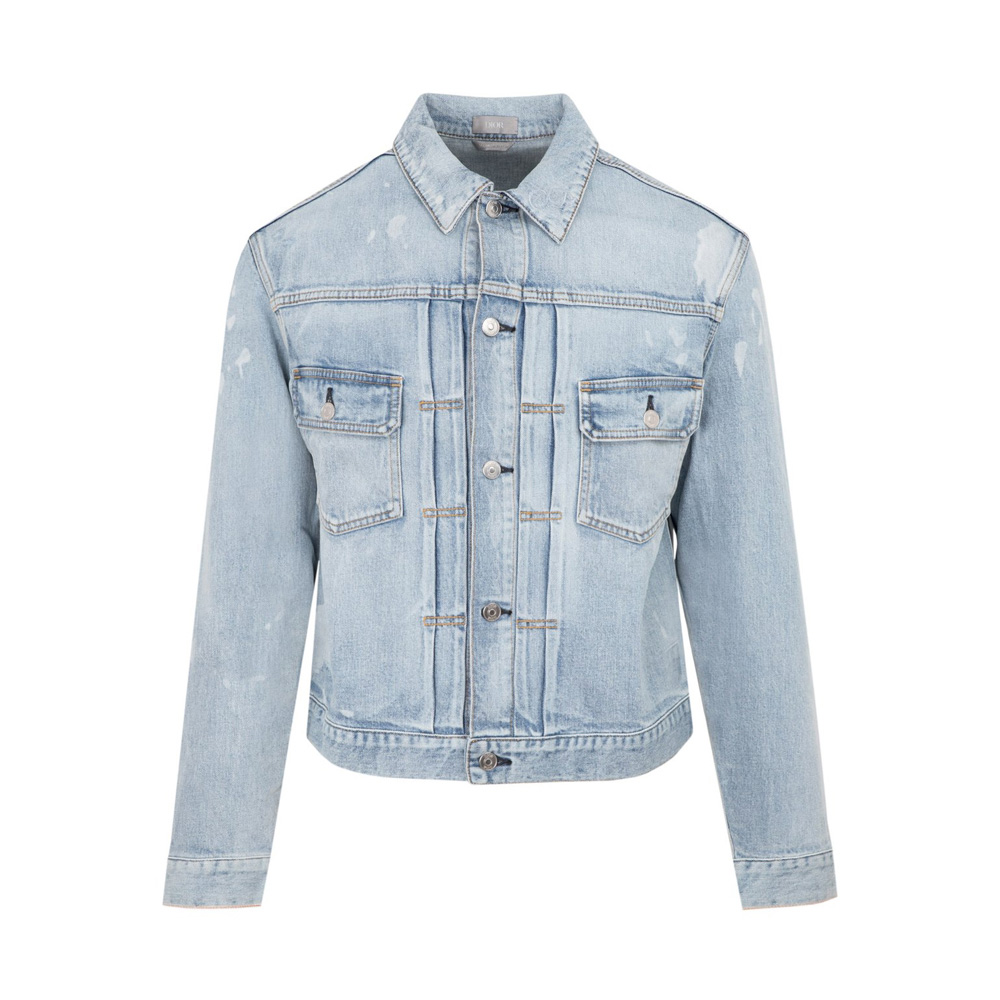 迪奥衣服, Dior | DIOR 男浅蓝色男士夹克 013D481C-Y999-585商品图片 满$100享9.5折, 满折