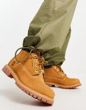 推荐Timberland nellie chukka boots in wheat nubuck leather商品