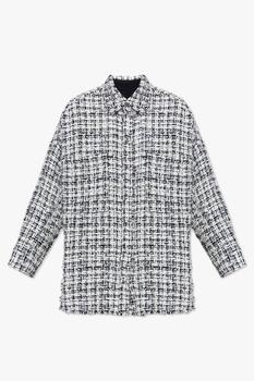 IRO | Iro Niso Checked Long-Sleeved Shirt商品图片,7.6折