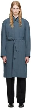 Lemaire | Blue Belted Lightweight Coat 5.6折