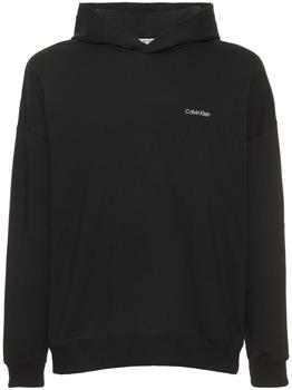 Calvin Klein | Logo Print Cotton Blend Hoodie商品图片,